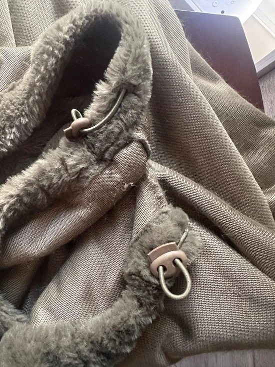 New York 97 Olive Faux-Fur Hooded Jacket - Picture 7 of 12